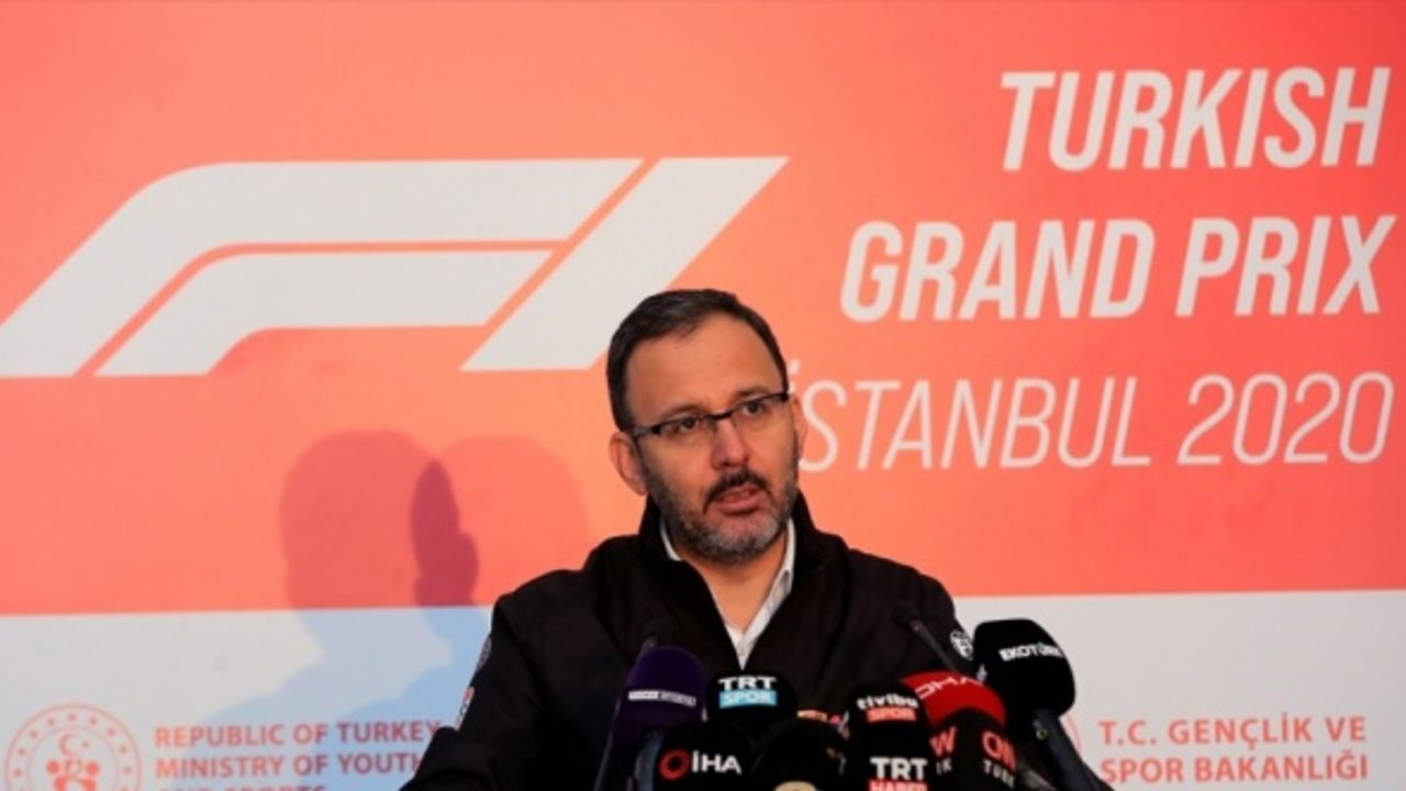 Bakan Kasapoğlu: "Formula 1, İstanbul için yarım kalmış hikayenin yeniden başlaması"