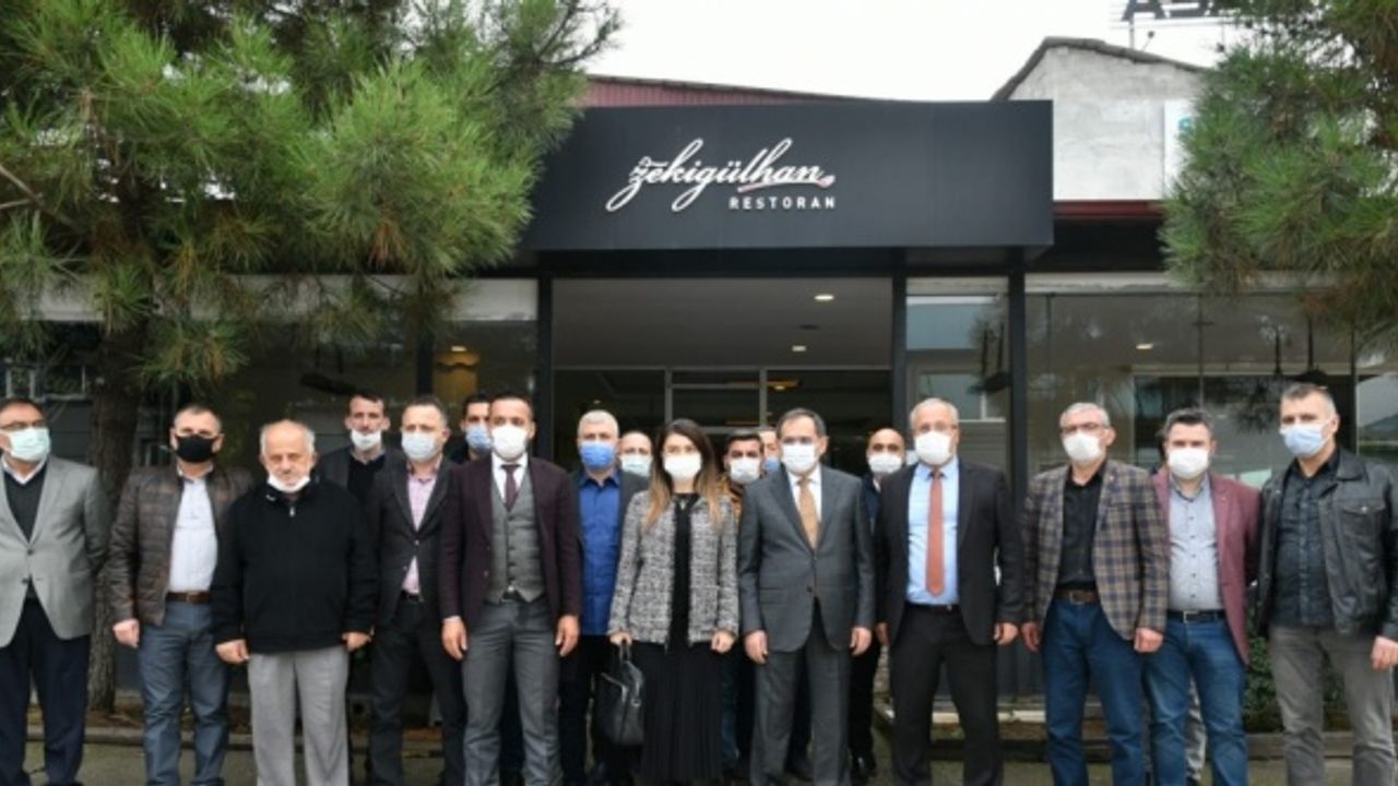 Büyükşehir Belediye Başkanı Demir, sanayi esnafı ile buluştu