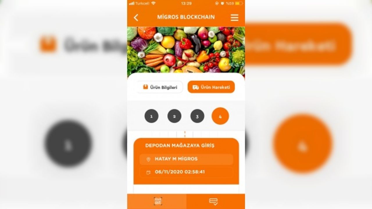 Migros, meyve ve sebzelerinin tazeliğini blockchain ile takip edecek