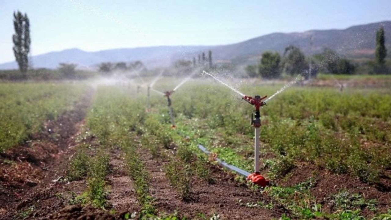 Tokat'ta 2020 yılında 283 bin 442 dekar tarım arazisi sulandı