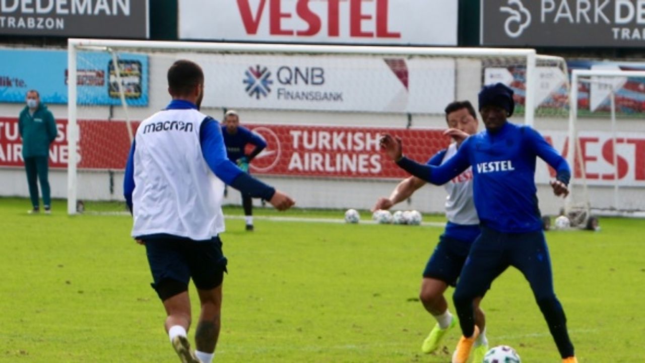 Trabzonspor'da Erzurumspor maçı hazırlıkları sürüyor