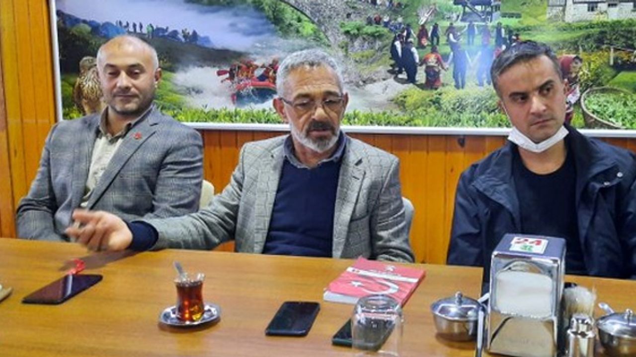 Yeniden Refah Partisi Ardeşen Basın Mensupları ile Bir Araya Geldi