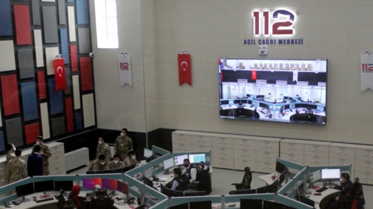 Bayburt'ta 112 Acil Çağrı Merkezi hizmete girdi