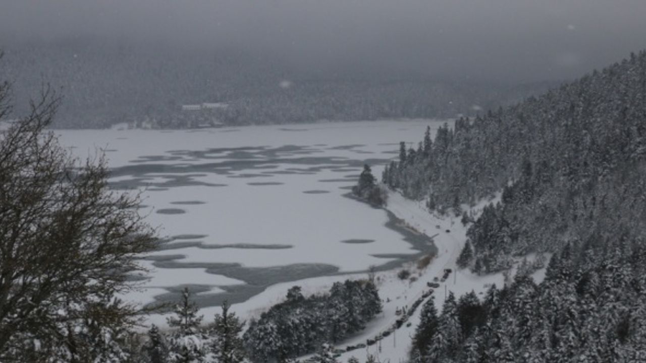 Bolu sıfırın altında 29,7 dereceyle Türkiye'nin gece en soğuk ili oldu
