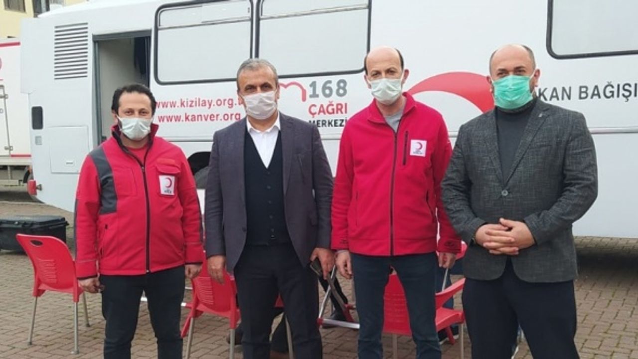 Bozkurt'ta bir günde 112 ünite kan bağışı yapıldı