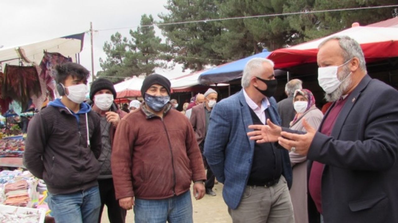 Kavak Pazarcılar Derneği Başkanı Şahin'den semt pazarında fiyat denetimi