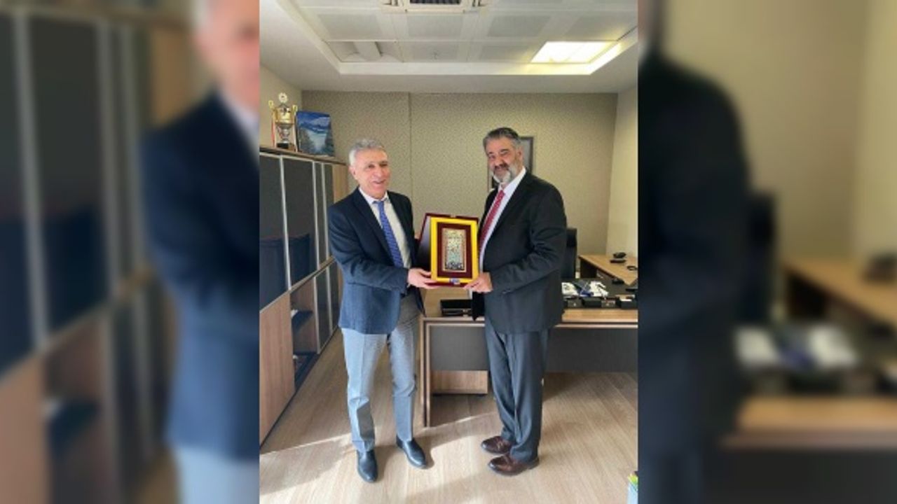KBÜ Rektörü Prof. Dr. Refik Polat'tan ziyaret