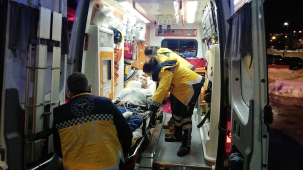 Samsun'da karbonmonoksit gazından zehirlenen kişi hastaneye kaldırıldı