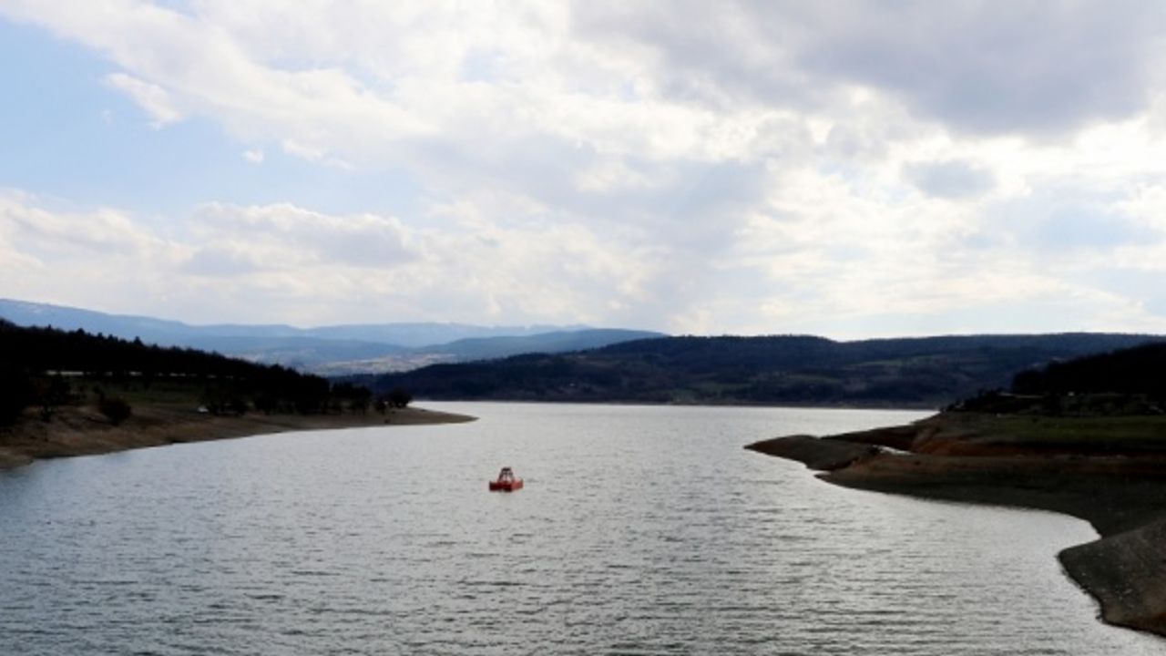 Bolu'nun içme suyu kaynağı Gölköy Barajı'nda su seviyesi yüzde 43'e yükseldi