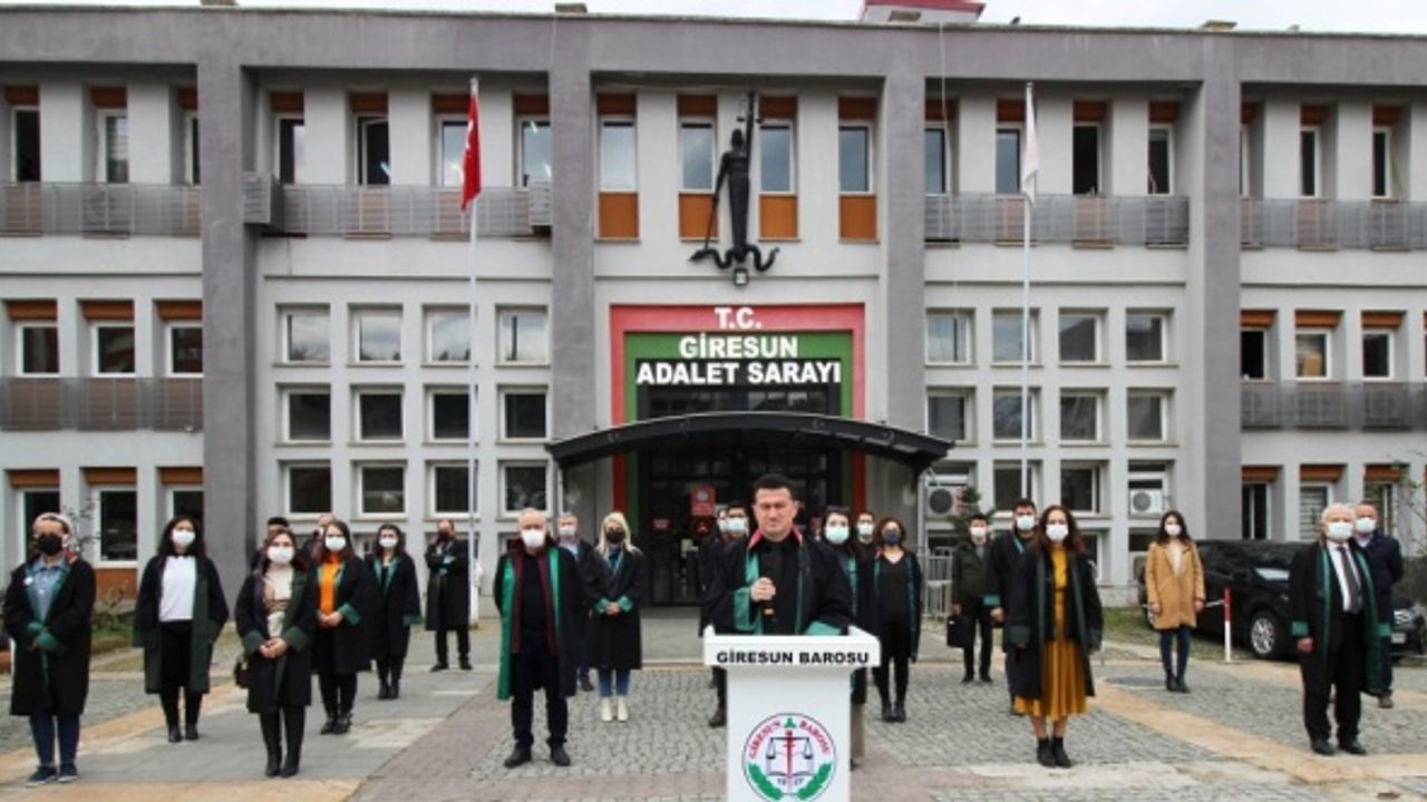 Giresun Barosu, avukat Ersin Arslan'ın öldürülmesine tepki gösterdi