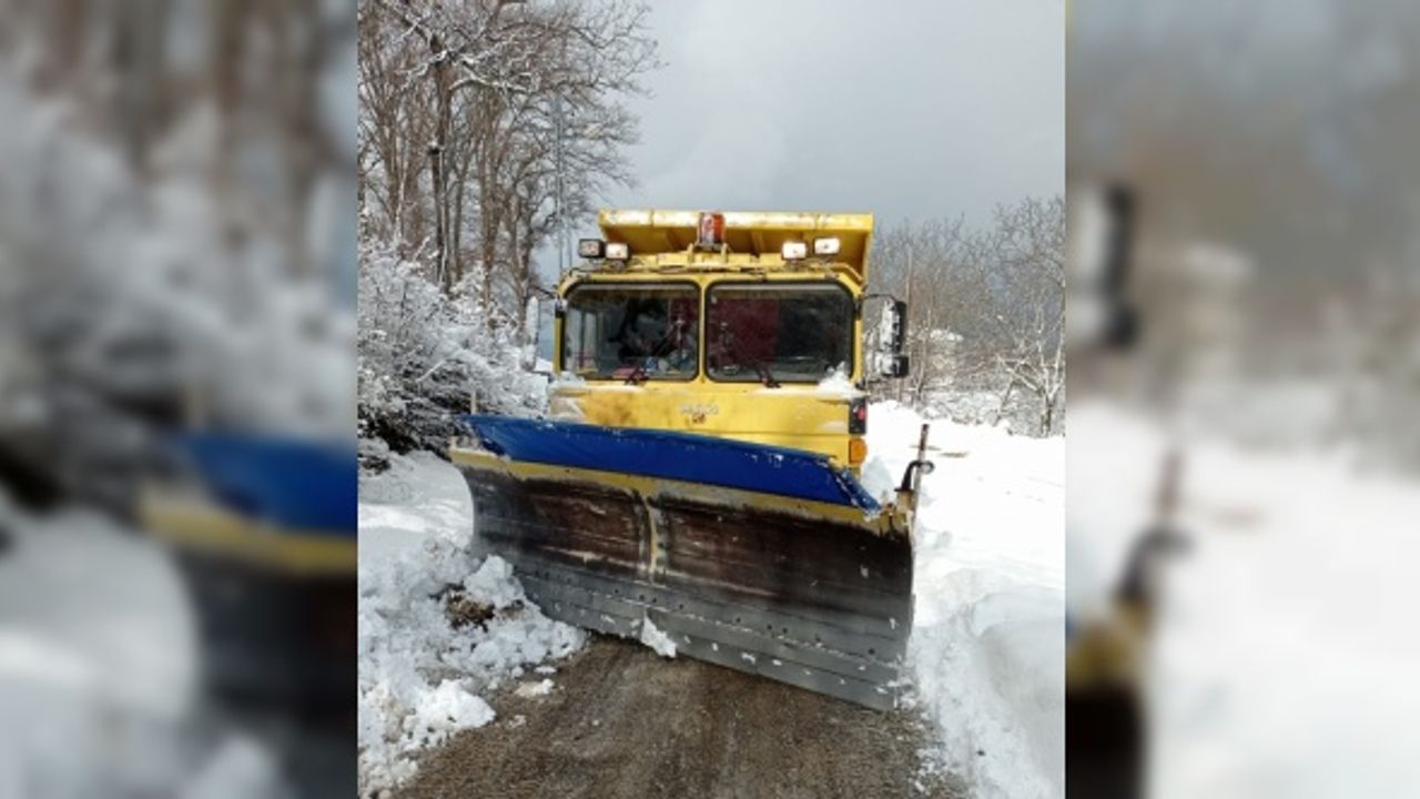 Sinop'ta kar nedeniyle 41 köye ulaşım sağlanamıyor