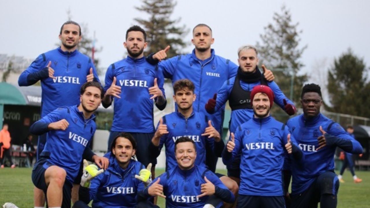 Trabzonspor'da Büyükşehir Belediye Erzurumspor maçı hazırlıkları