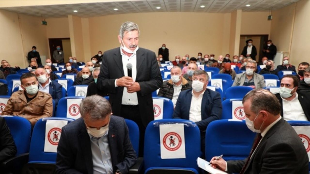 AK Parti Genel Başkan Yardımcısı Yazıcı, İkizdere'de taş ocağının açılacağı alanda incelemelerde bulundu: