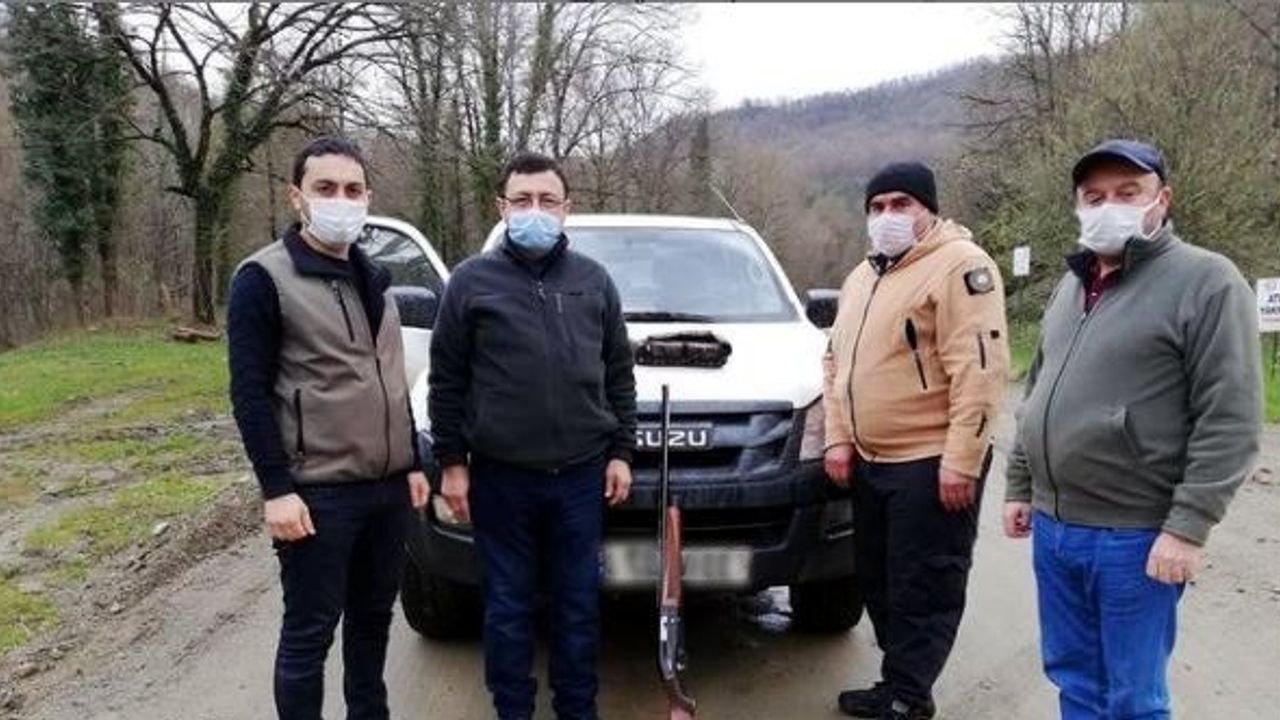 Karabük'te kaçak avcılık yapan 2 kişiye 5 bin lira ceza uygulandı