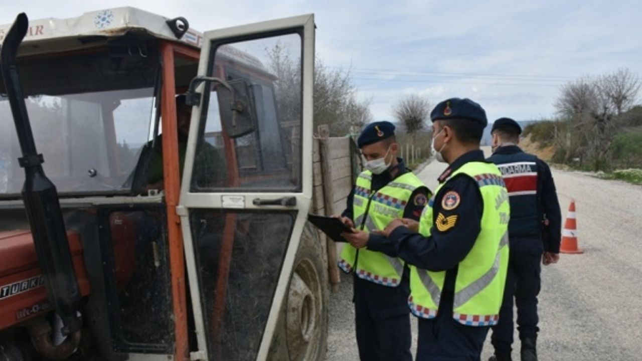 Boyabat'ta "tam kapanma" döneminde şehir giriş çıkış ve köy yollarında 24 saat denetim