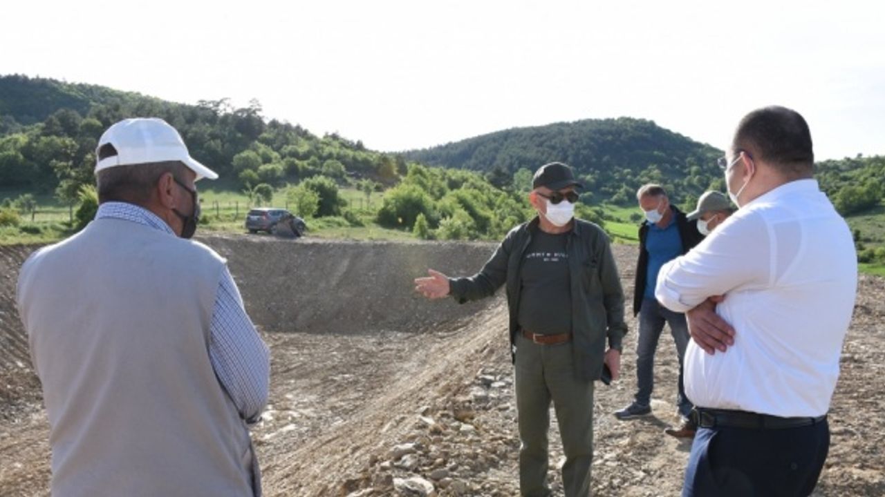 Genel Sekreter Uzun, Pınarbaşı ve Eflani'de incelemelerde bulundu
