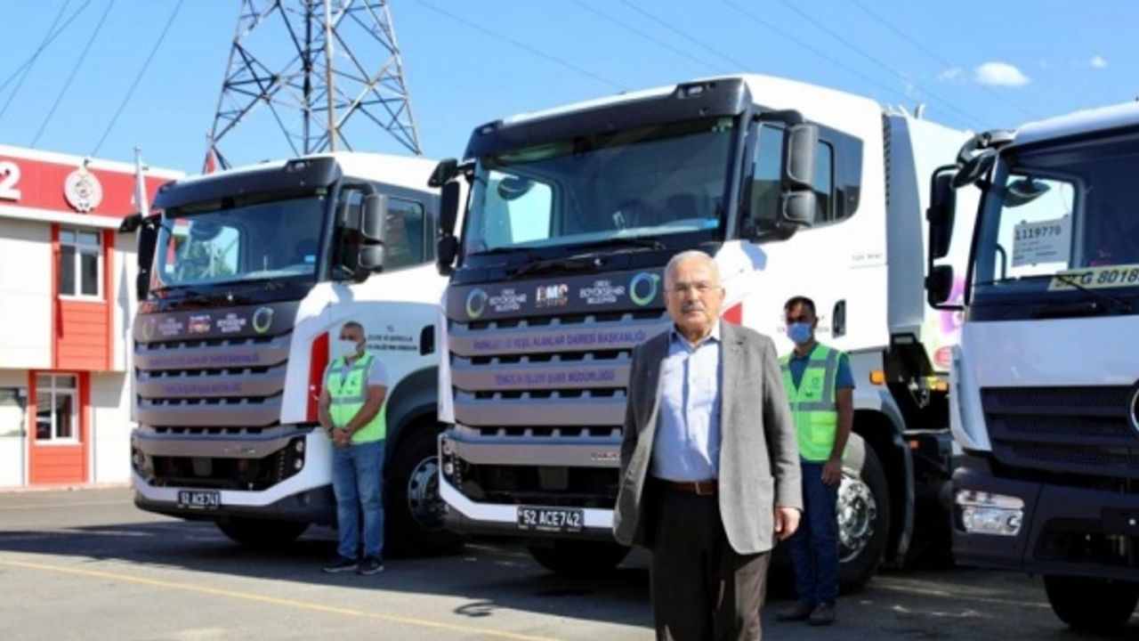 Ordu Büyükşehir Belediyesi araç filosunu genişletti