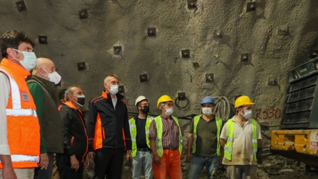 Ordu'da çevre yolu ve şehir hastanesi inşaatındaki çalışmalar sürüyor