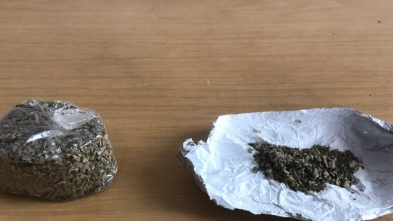 Düzce'de çiçek satılan bir işletmede uyuşturucu madde ele geçirildi