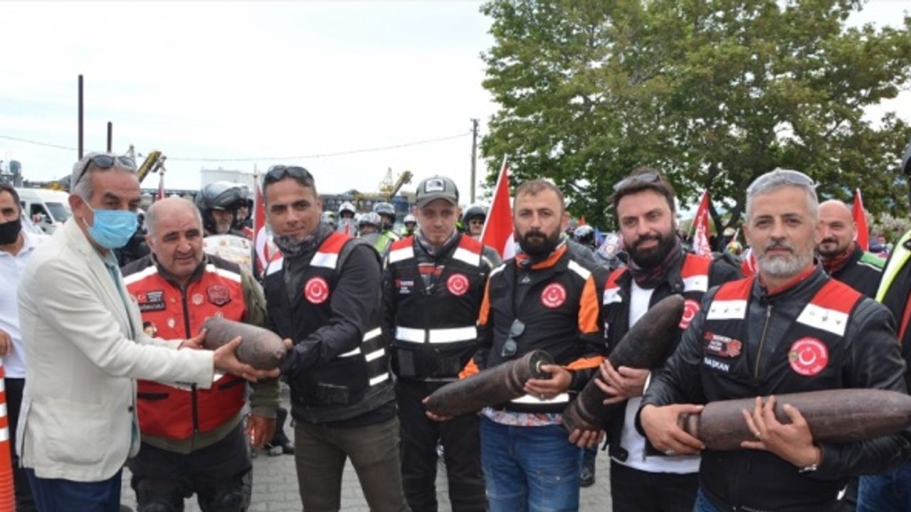 İnebolu'dan Ankara'ya "İstiklal Sürüşü"nün ilk etabı tamamlandı