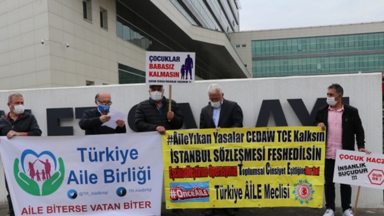 İstanbul'dan Ankara'ya yürüyen Türkiye Aile Birliği üyeleri Bolu'ya ulaştı