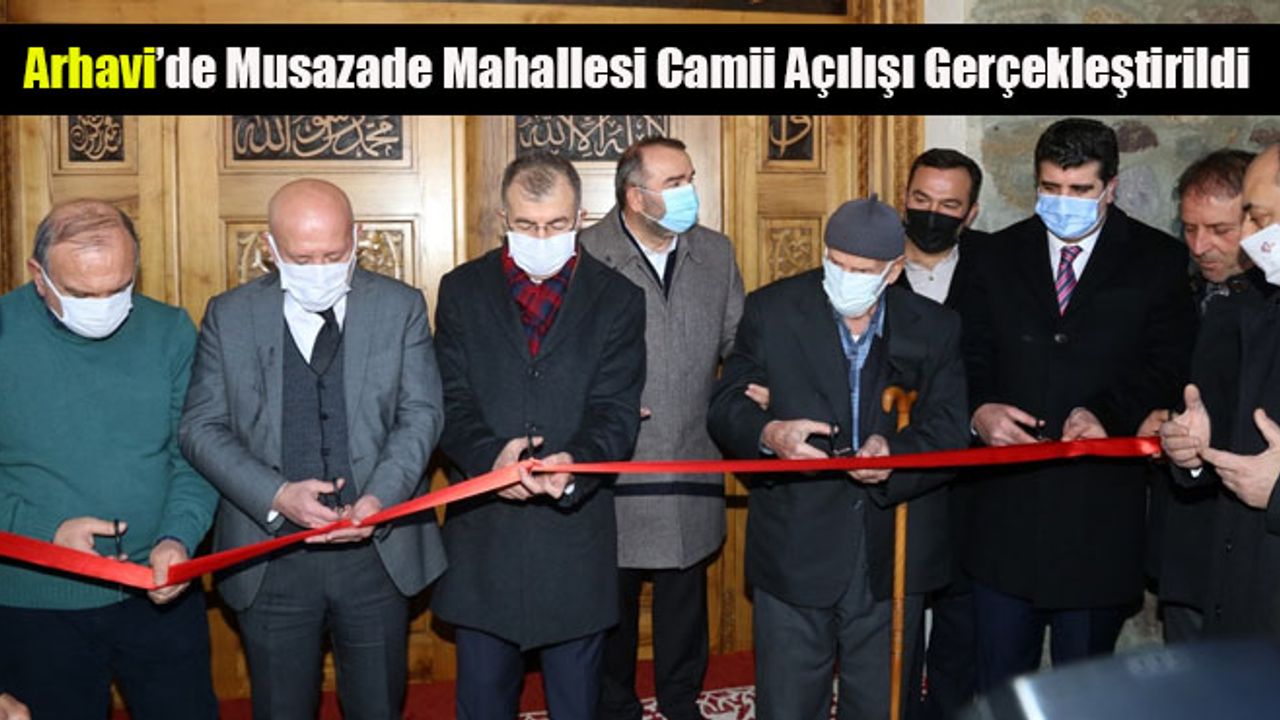 Musazade Mahallesi Camii Açılışı Gerçekleştirildi