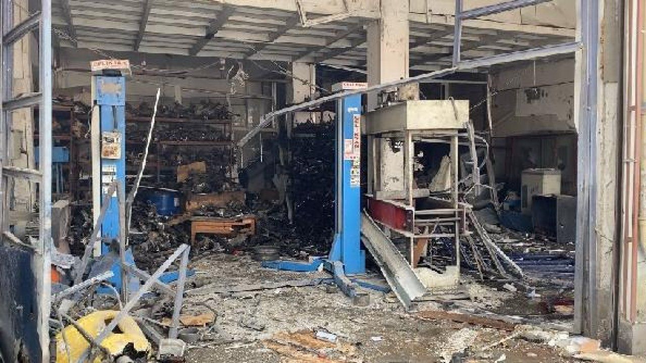 Diyarbakır'da sanayi sitesinde patlama: 15 yaralı (1)