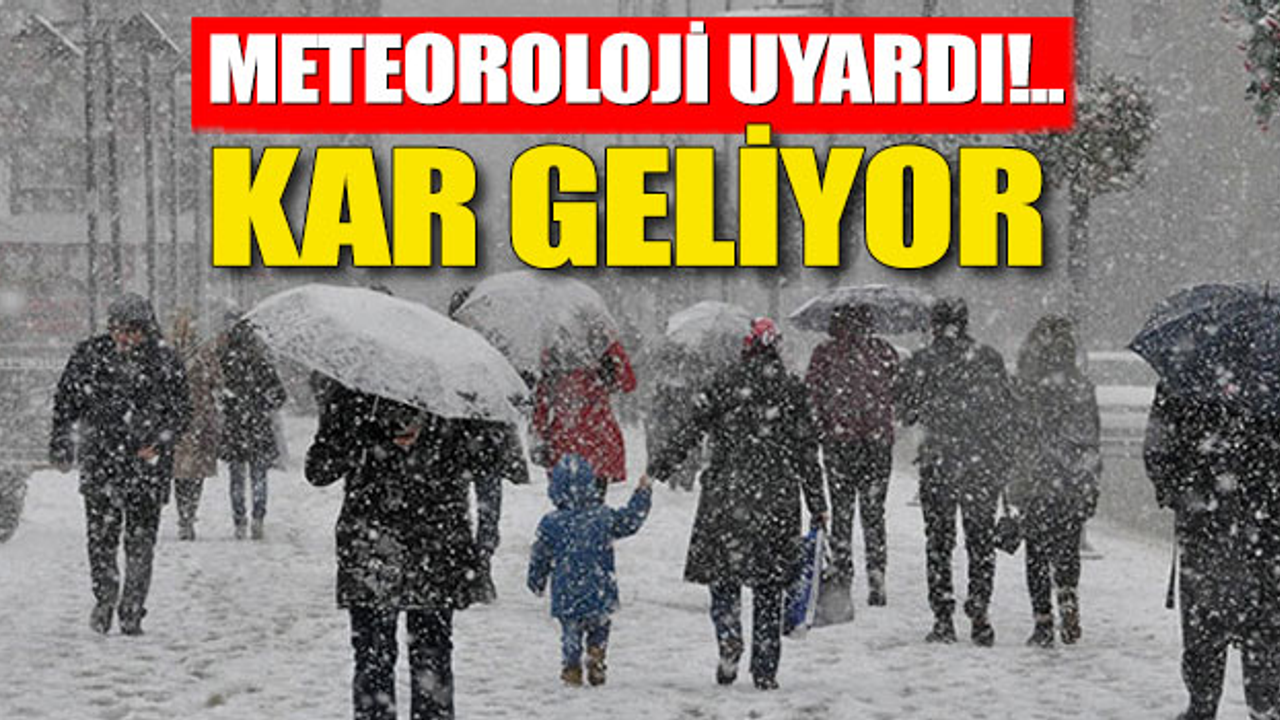 Meteoroloji’den Orta ve Doğu Karadeniz’e Yoğun Kar Uyarısı
