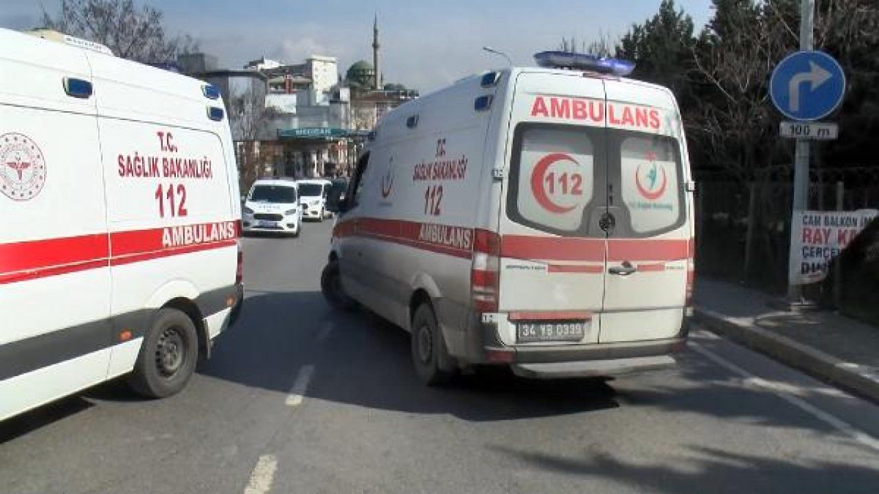 Sultanbeyli'de kaza:  2 yaralı 