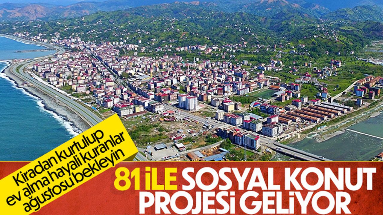 Murat Kurum duyurdu: 81 ilde sosyal konut projesi hayata geçecek