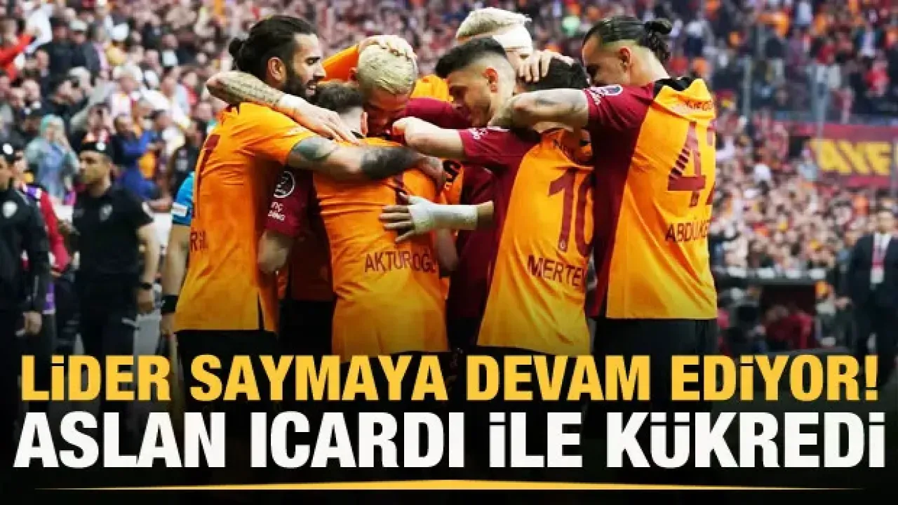 Lider Galatasaray, Sivasspor engelini de kayıpsız geçti