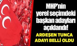 MHP'nin Tunca Belediye Başkan Adayı Belli Oldu