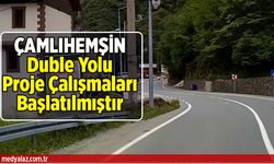 Çamlıhemşin Duble Yol Projesi Başlamıştır...