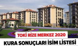 Rize'de Toki Evleri İçin Kura Sonuçları Belli Oldu