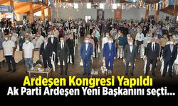 Ak Parti Ardeşen Yeni Başkanını seçti...