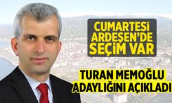 Cumartesi Seçim var Memoğlu Adaylığını Açıkladı