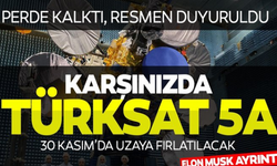 Bakan resmen açıkladı: Türksat 5A uydusu 30 Kasım'da fırlatılacak