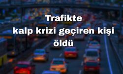 Rizede Kalp Krizi Sonucu Kaza yapan sürücü  hayatını kaybetti