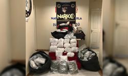 Bolu'da 83 kilo 550 gram esrar ele geçirildi