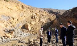 Çin takı firması temsilcileri, Bayburt'taki doğal kehribar rezervini inceledi
