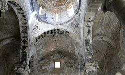 (Drone destekli) 670 yıllık İmera Manastırı'nda kısmi restorasyon tamamlandı