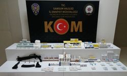 Samsun'da kaçakçılık operasyonunda 2 kişi yakalandı