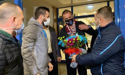 Trabzonspor'un yeni teknik direktörü Abdullah Avcı, Trabzon'a geldi