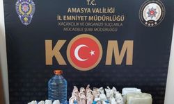 Amasya'da hamamda 43 litre sahte içki ele geçirildi