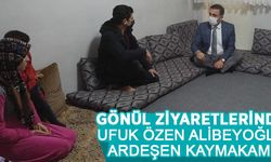 Kaymakam Alibeyoğlu Gönül Ziyaretlerinde