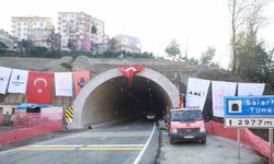 Rize'de “70 yıllık rüya“ Salarha Tüneli'nin 2 bin 977 metre uzunluğundaki ilk tüpü hizmete açıldı