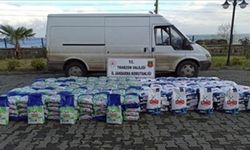 Trabzon'da 4 ton 100 kilogram sahte deterjan ele geçirildi