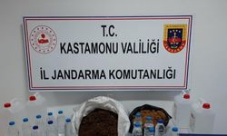 Kastamonu'da sahte içki ve tütün operasyonunda bir kişi gözaltına alındı