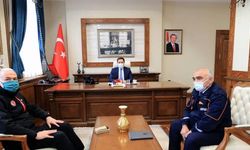 AFAD Strateji Geliştirme Dairesi Başkanı Sadi Ergin "Afet Eğitim Yılı" nedeniyle Amasya'yı ziyaret etti