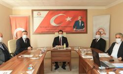 Amasya Valisi Masatlı başkanlığında OSB müteşebbis heyeti toplantısı yapıldı